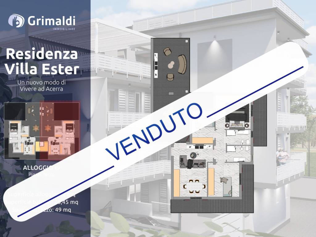 appartamento in vendita ad Acerra in zona Centro Città