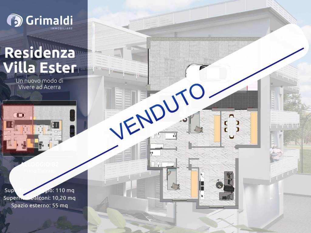 appartamento in vendita ad Acerra in zona Centro Città