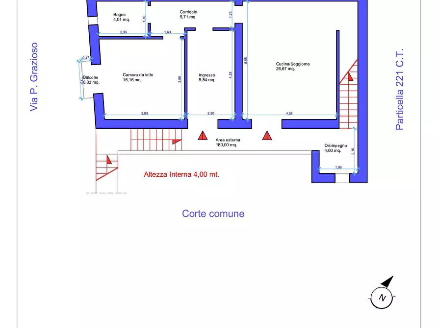 appartamento in vendita ad Acerra in zona Centro Città