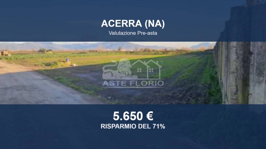 terreno agricolo in vendita ad Acerra in zona Centro Città