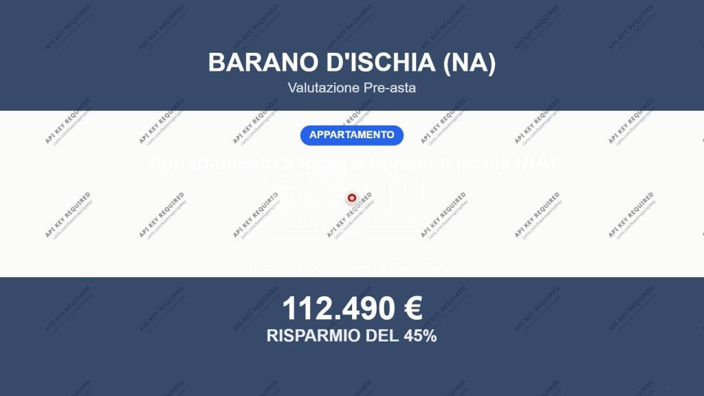 appartamento in vendita a Barano d'Ischia