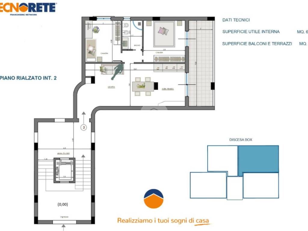 appartamento in vendita a Casoria