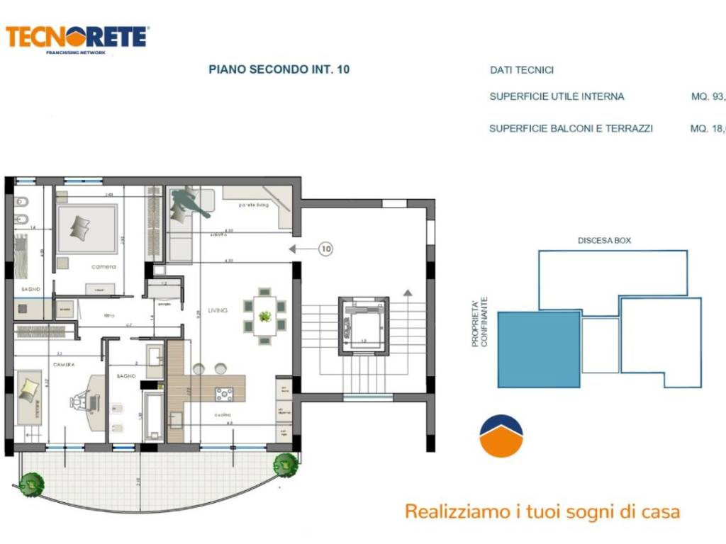 appartamento in vendita a Casoria