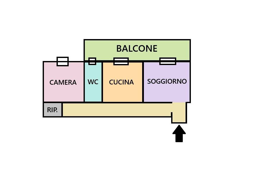appartamento in vendita a Casoria
