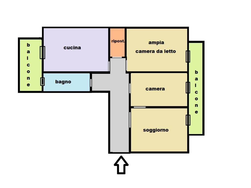 appartamento in vendita a Casoria