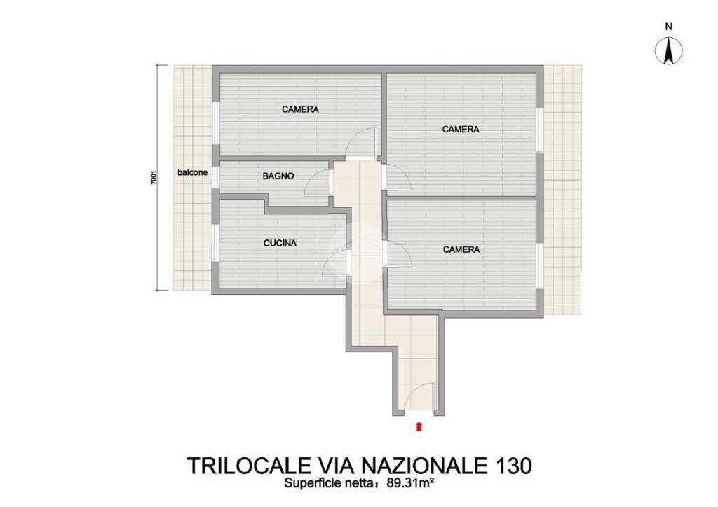 appartamento in vendita a Casoria in zona Arpino