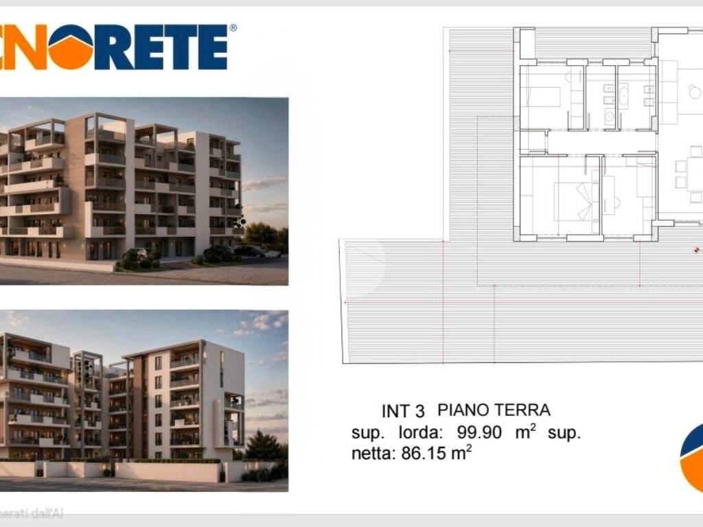 appartamento in vendita a Casoria