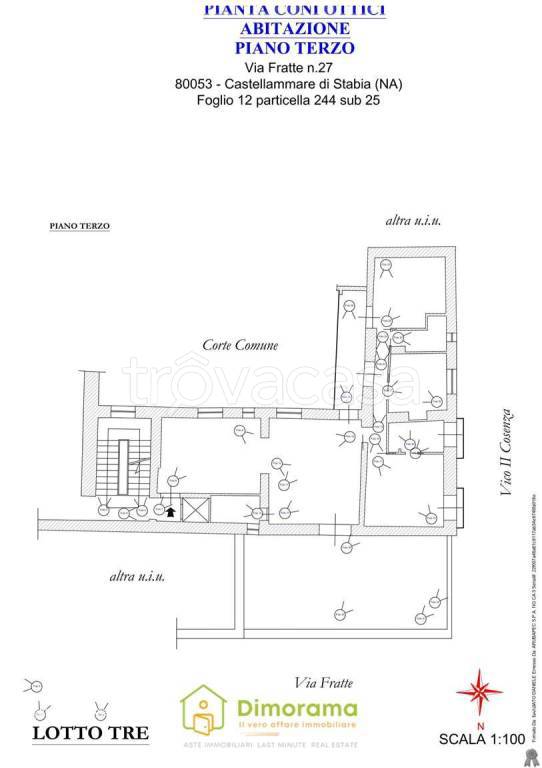 appartamento in vendita a Castellammare di Stabia in zona Fratte