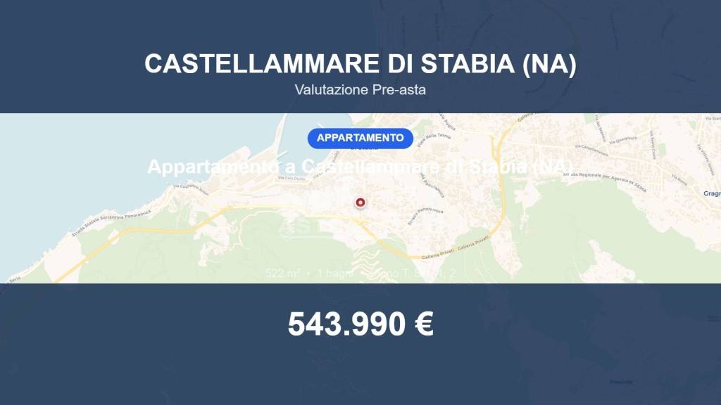 appartamento in vendita a Castellammare di Stabia in zona Fratte
