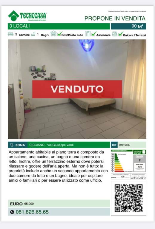 appartamento in vendita a Cicciano