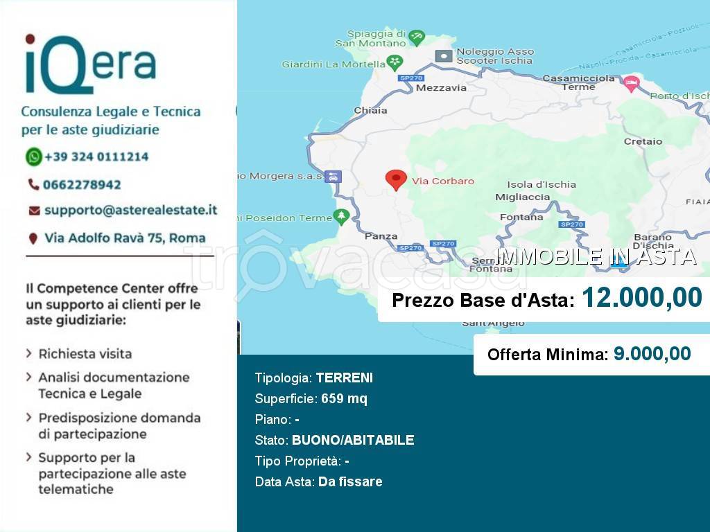 terreno agricolo in vendita a Forio