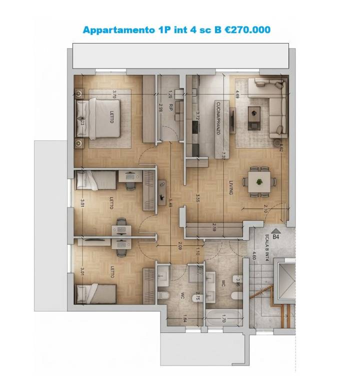 appartamento in vendita a Frattaminore