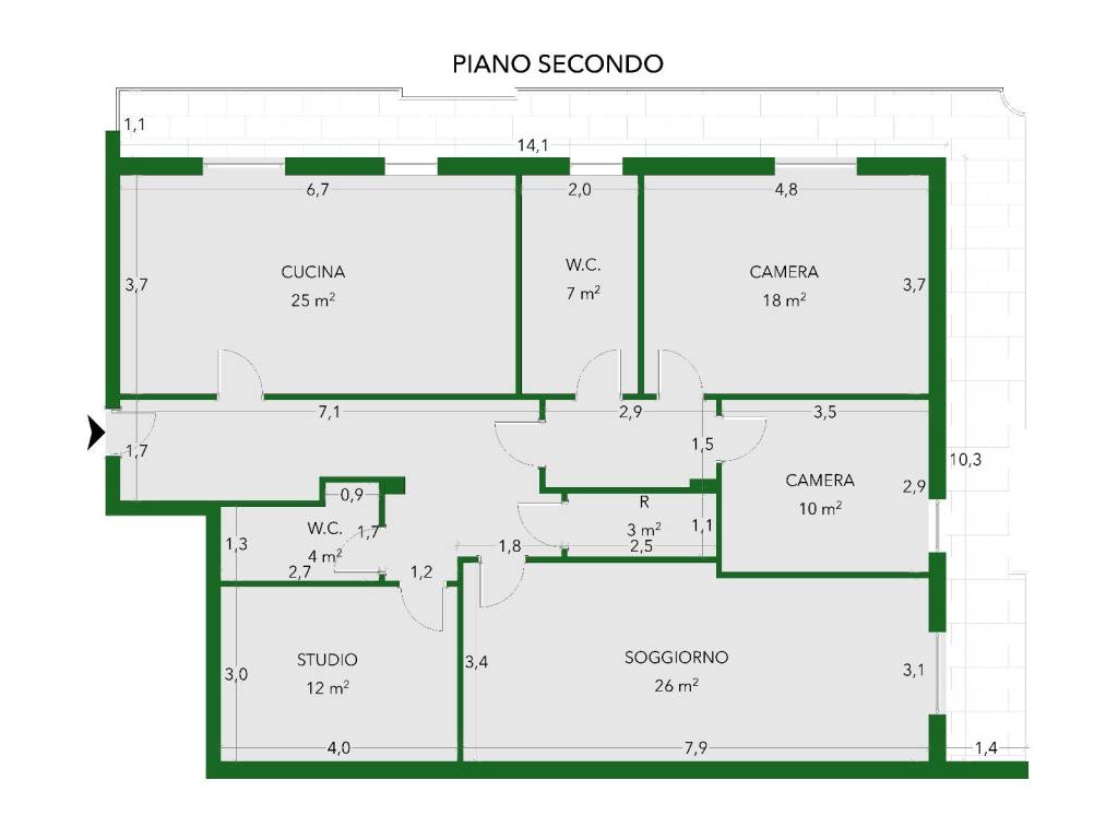 appartamento in vendita a Giugliano in Campania