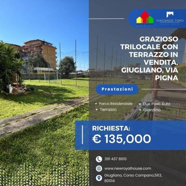 appartamento in vendita a Giugliano in Campania