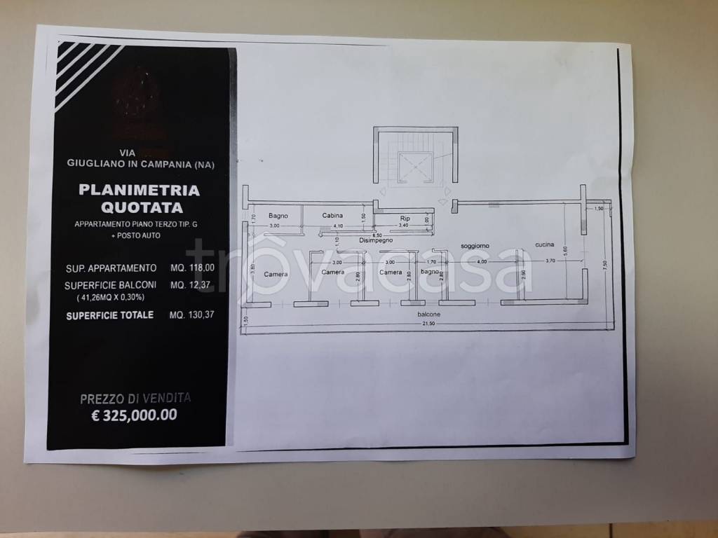appartamento in vendita a Giugliano in Campania