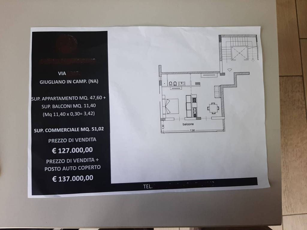 appartamento in vendita a Giugliano in Campania