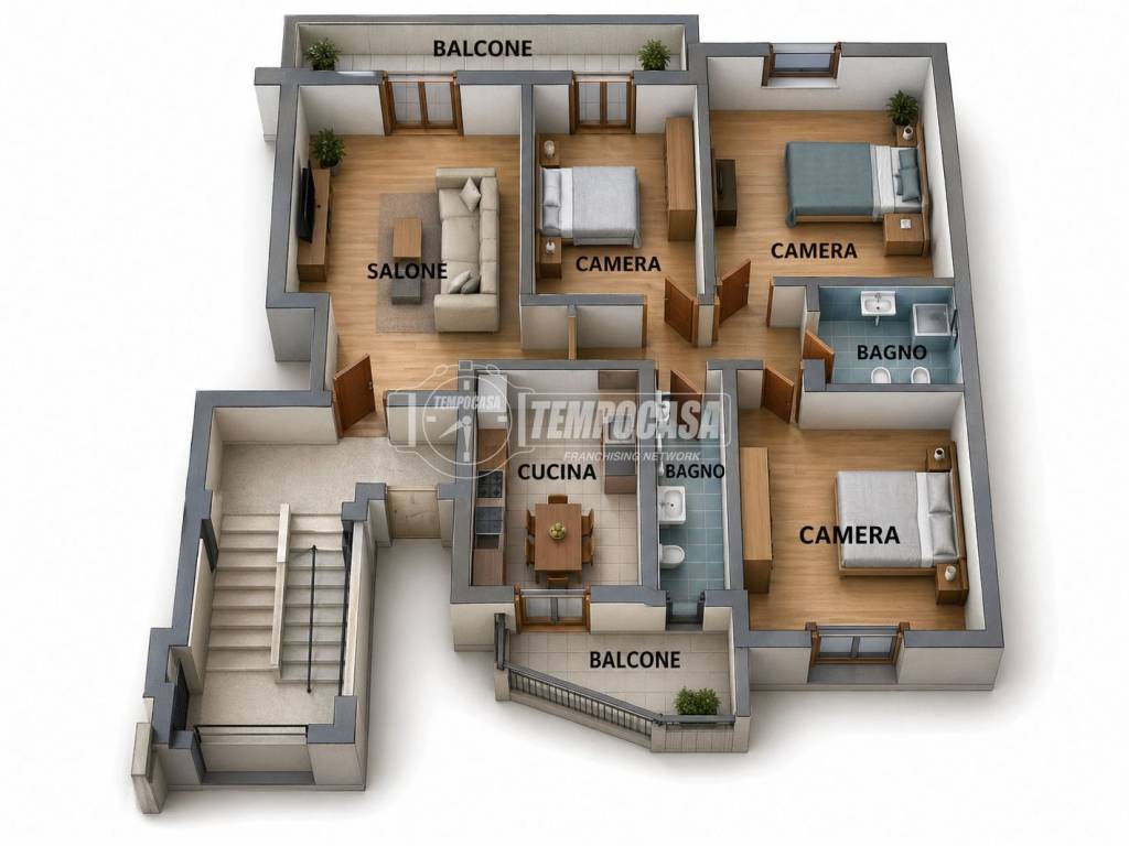 appartamento in vendita a Giugliano in Campania