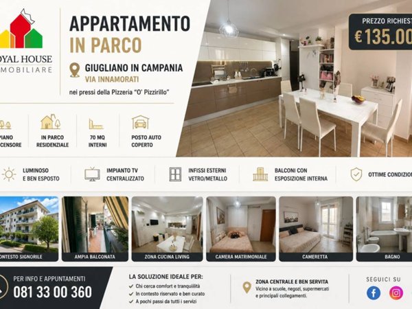 appartamento in vendita a Giugliano in Campania