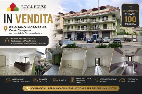 appartamento in vendita a Giugliano in Campania in zona Casacelle