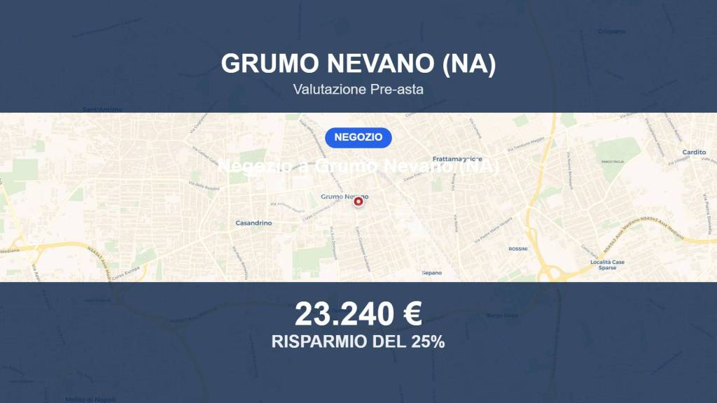 locale commerciale in vendita a Grumo Nevano