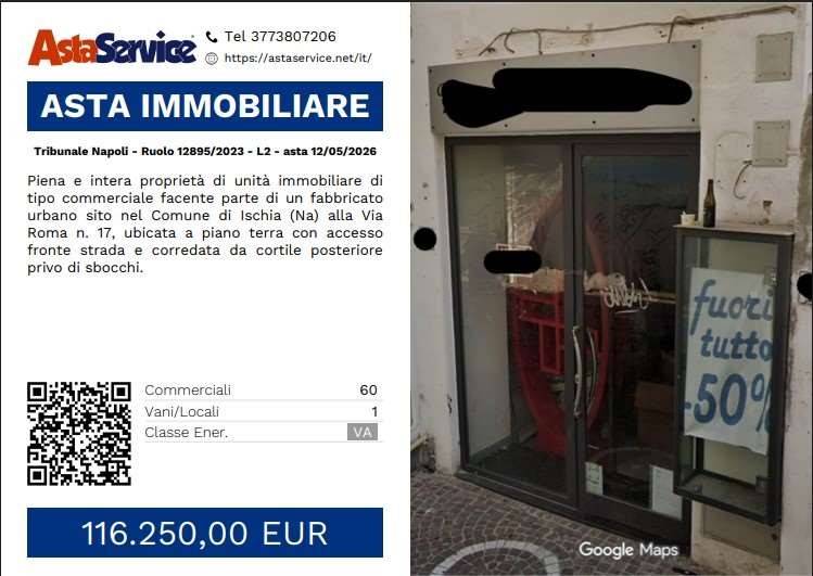 negozio in vendita ad Ischia