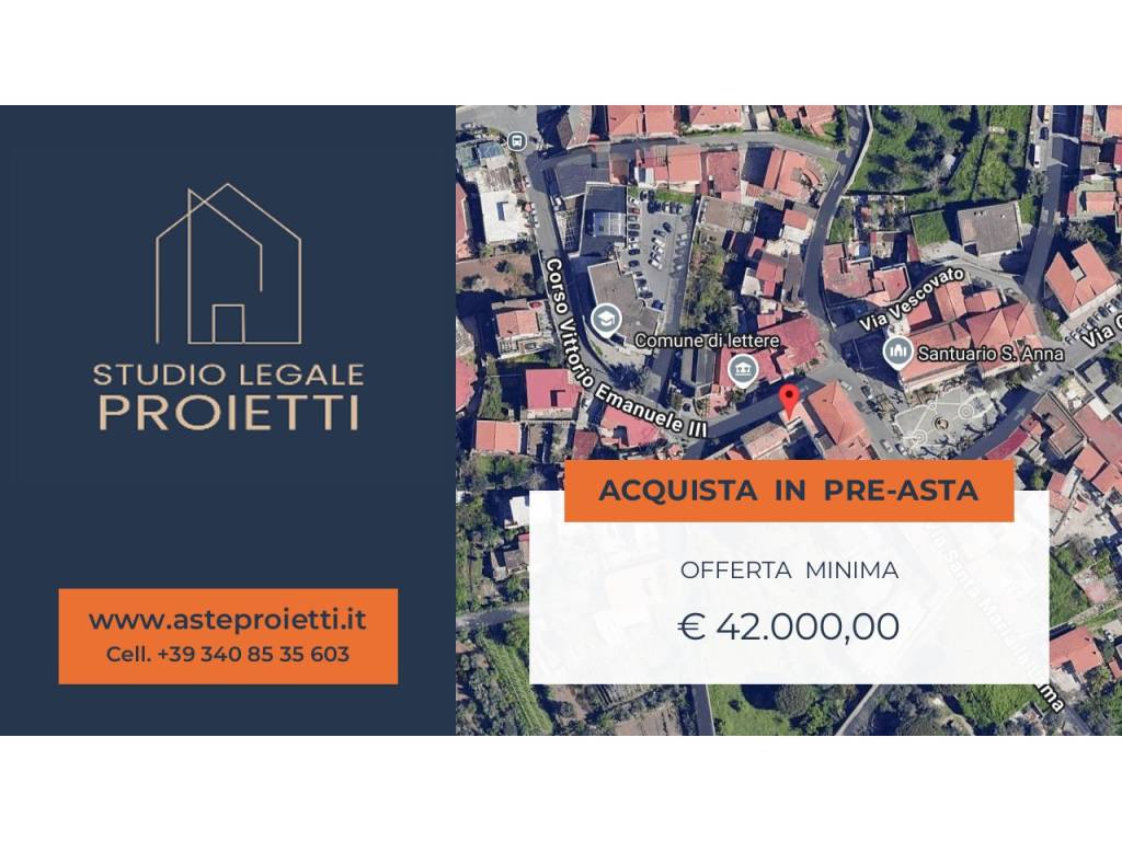 negozio in vendita a Lettere