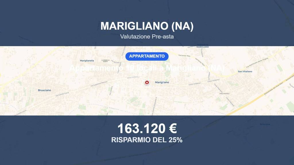 appartamento in vendita a Marigliano in zona Pontecitra
