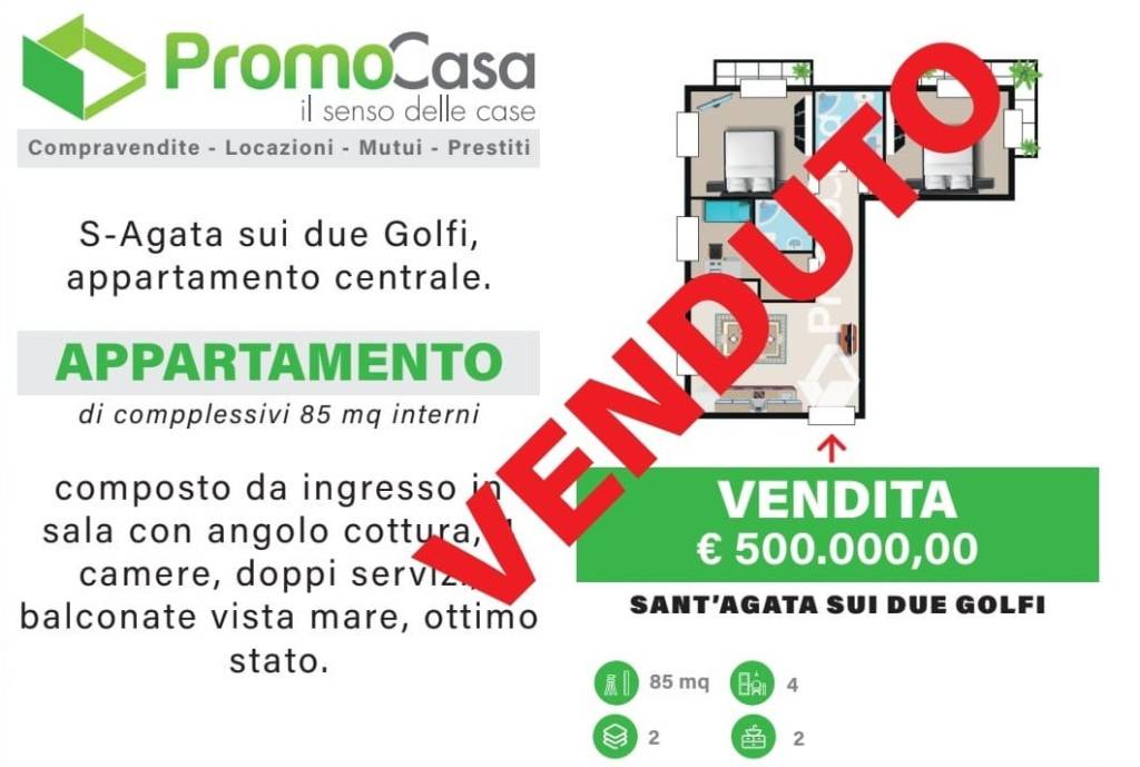 appartamento in vendita a Massa Lubrense