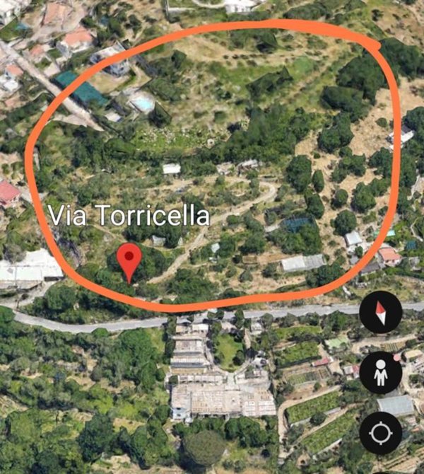 terreno agricolo in vendita a Massa Lubrense in zona Torca