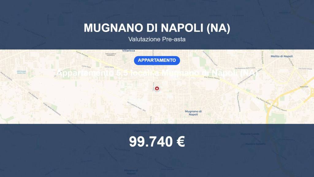 appartamento in vendita a Mugnano di Napoli