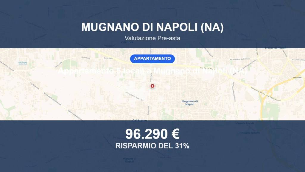 appartamento in vendita a Mugnano di Napoli