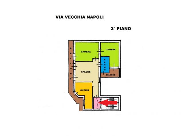 appartamento in vendita a Napoli in zona Chiaiano