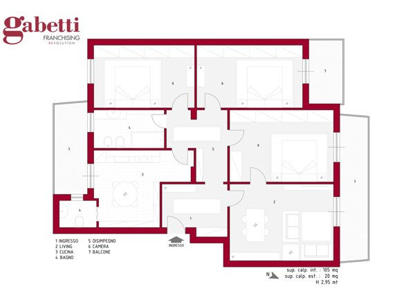 appartamento in vendita a Napoli in zona Fuorigrotta