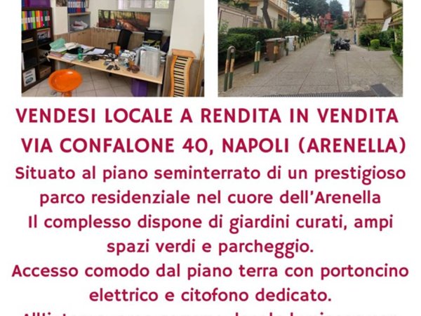 negozio in vendita a Napoli in zona Arenella