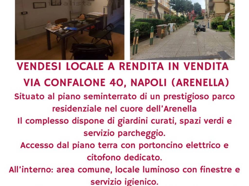 negozio in vendita a Napoli in zona Arenella