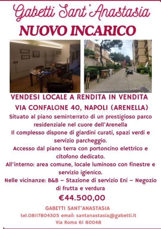 negozio in vendita a Napoli in zona Arenella