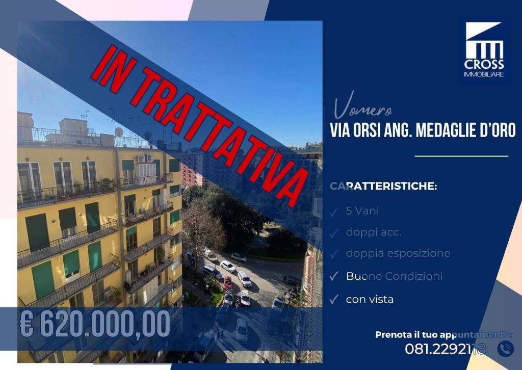 appartamento in vendita a Napoli in zona Arenella