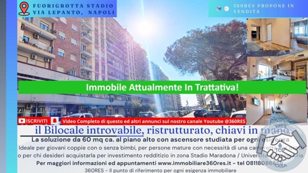 appartamento in vendita a Napoli in zona Fuorigrotta