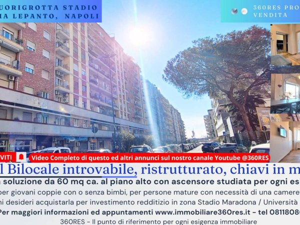 appartamento in vendita a Napoli in zona Fuorigrotta