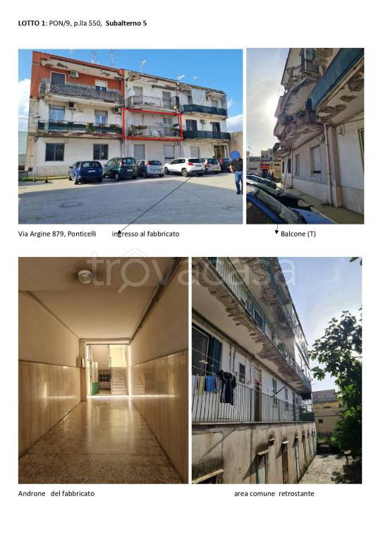 appartamento in vendita a Napoli in zona Barra