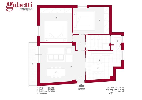 appartamento in vendita a Napoli in zona Fuorigrotta