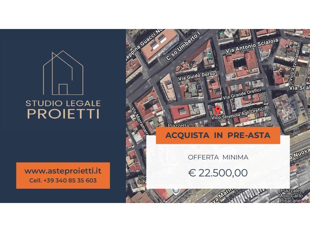appartamento in vendita a Napoli in zona Mercato