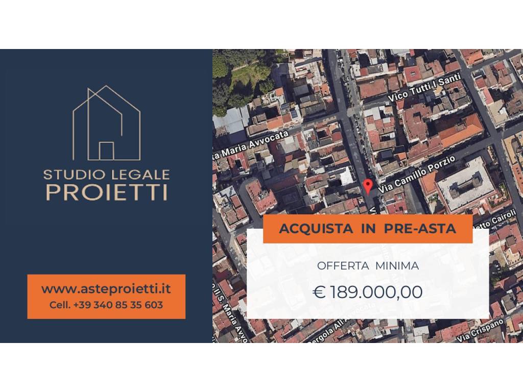 appartamento in vendita a Napoli in zona Vicaria