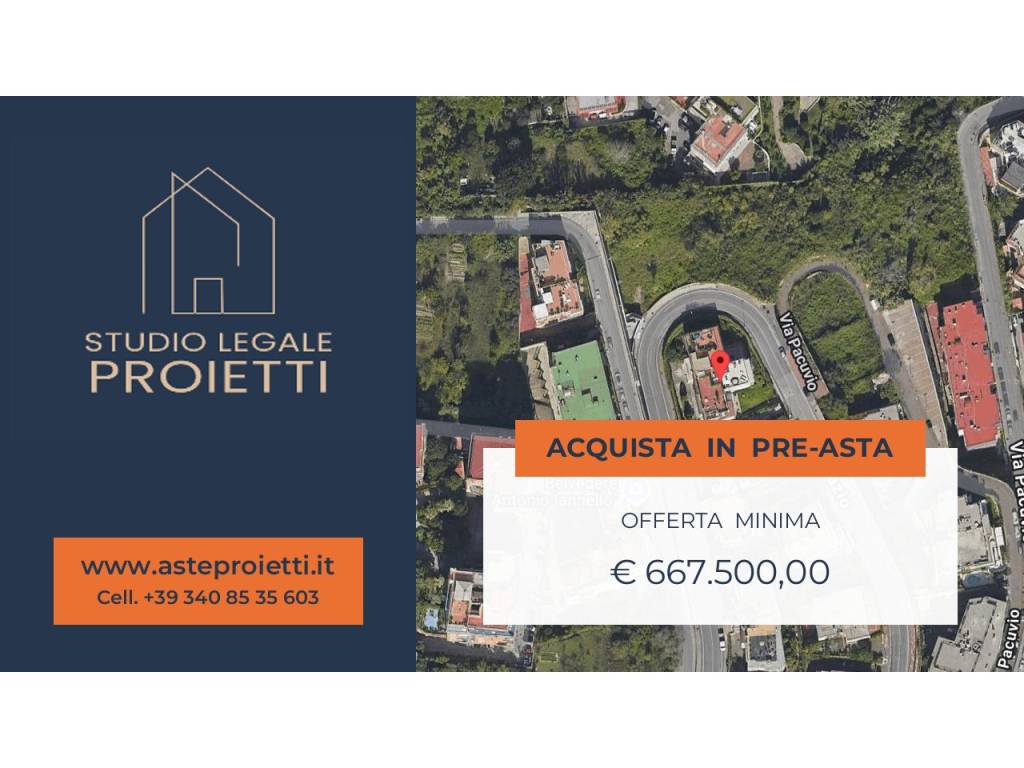 appartamento in vendita a Napoli in zona Posillipo
