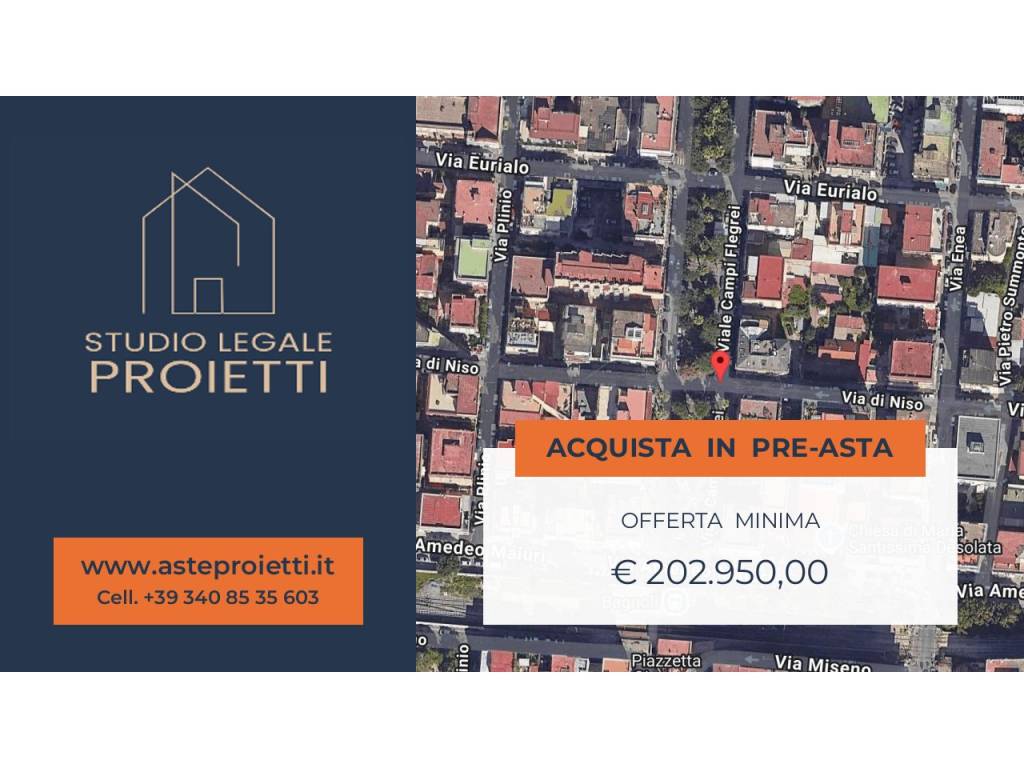 appartamento in vendita a Napoli in zona Bagnoli