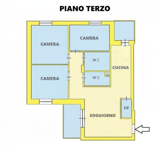 appartamento in vendita a Napoli in zona Chiaiano