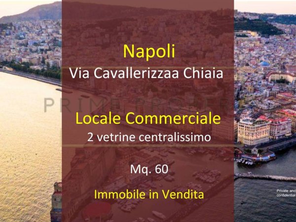 negozio in vendita a Napoli in zona Chiaia