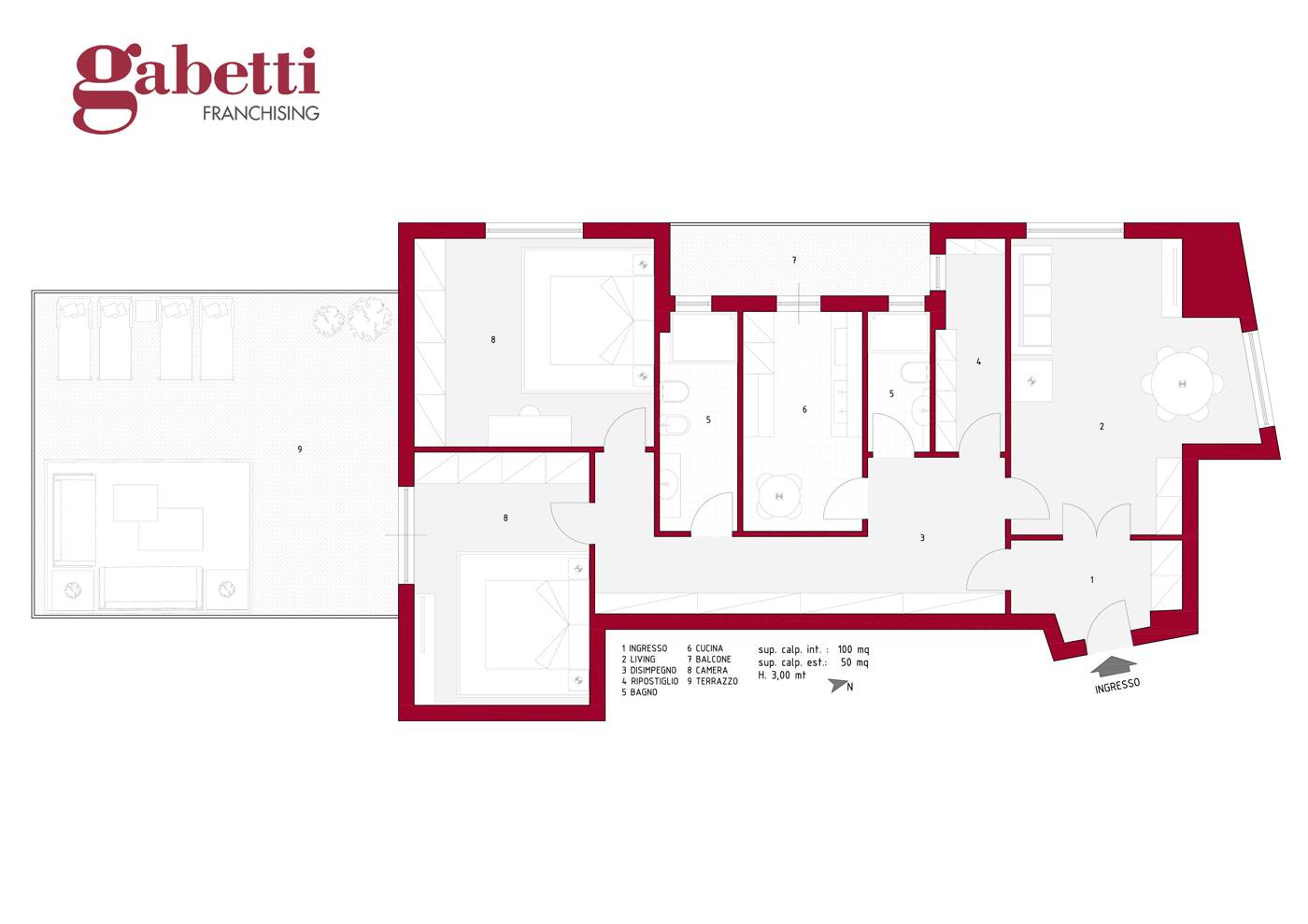 appartamento in vendita a Napoli in zona Arenella