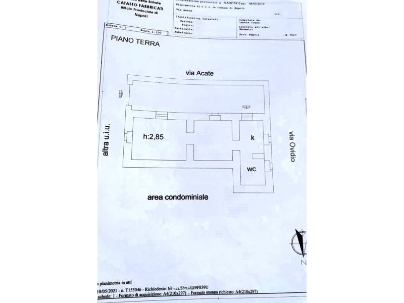 appartamento in vendita a Napoli in zona Bagnoli