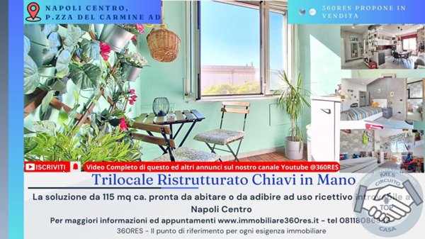 appartamento in vendita a Napoli in zona Stella